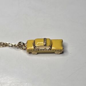 Kate Spade Yellow Taxi Charm Necklace